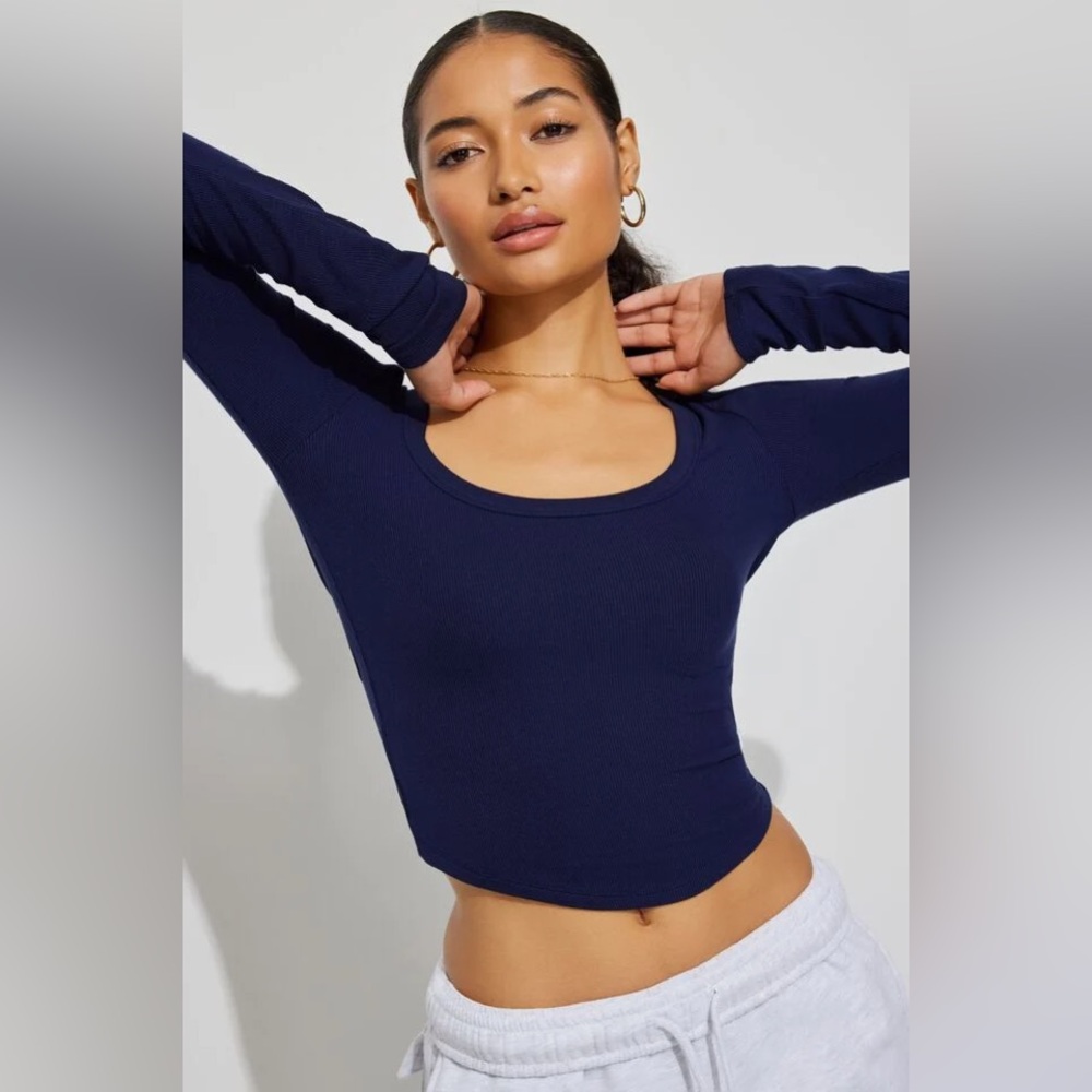 Garage - Pamela Long Sleeve Scoop Neck Tee